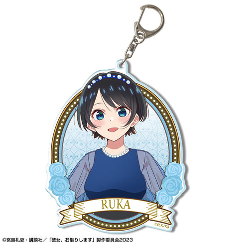 『彼女、お借りします』ビッグアクリルキーホルダー Ver.2 デザイン13(更科瑠夏/C)【202507再販】